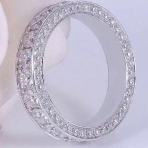 Brand New Moissanite White Sapphire Diamon… - Picture 3 of 4